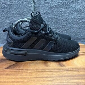 Adidas Racer TR23 Womens Running Shoes Triple Black IG7348 Size 8